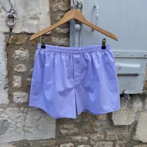 Caleçon, boxer short en popeline de coton